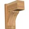 Ekena Millwork Thorton Block Rough Sawn Outlooker, Western Red Cedar, 8"W x 14"D x 18"H OUT08X14X18THR05RWR - alternate 1